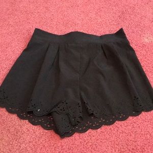 Black dressy short